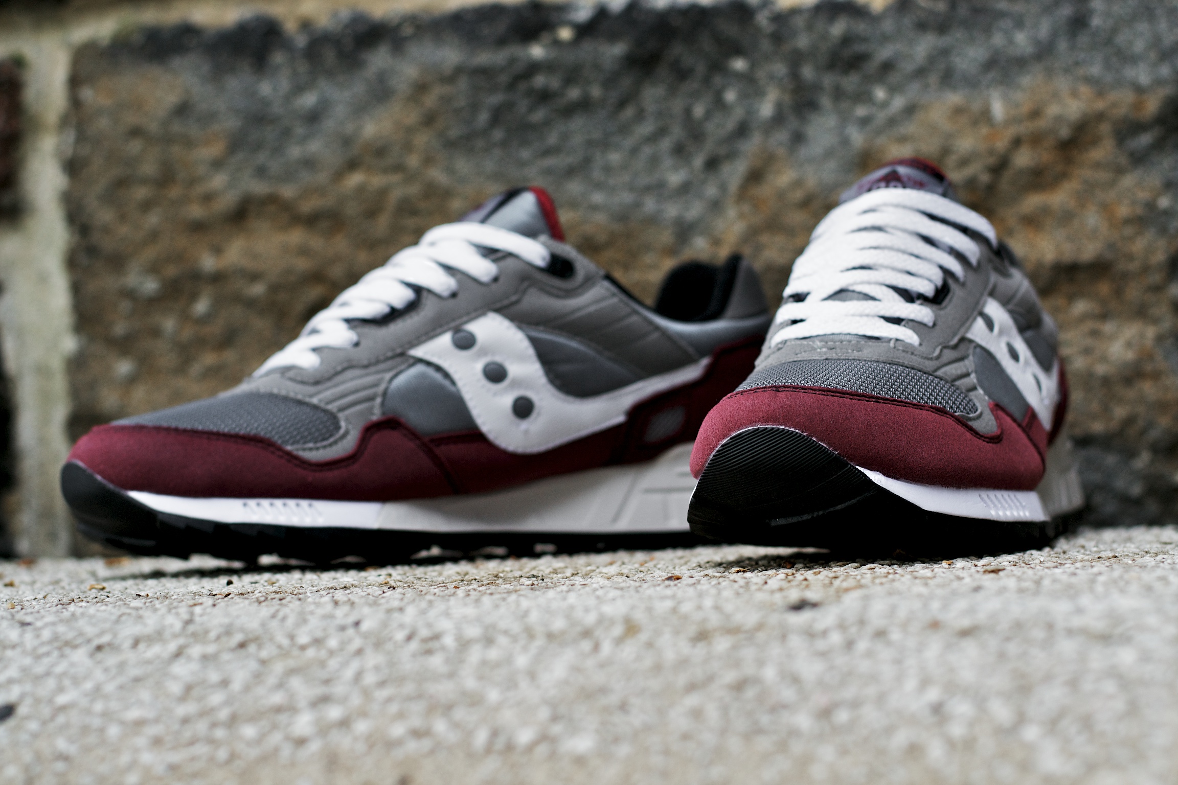 saucony shadow 5000 charcoal and burgundy