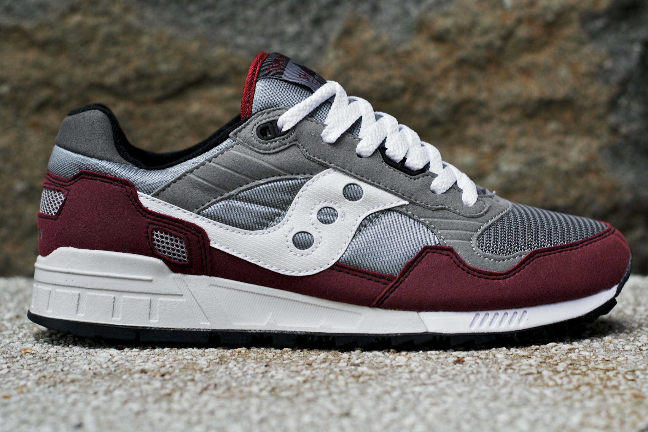 saucony shadow 5000 charcoal and burgundy